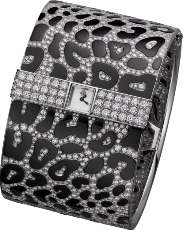 Cartier Creative Jeweled High Jewellery Panthere Imperiale Visible Hour Watch HPI00783