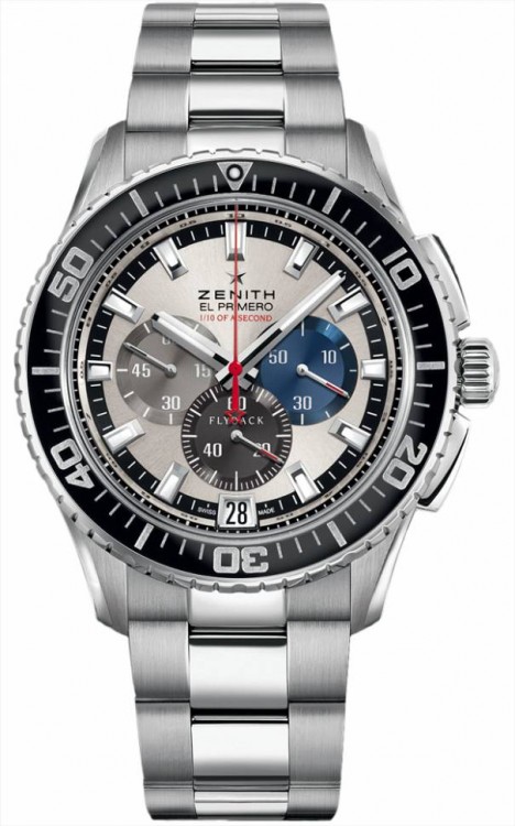 Zenith El Primero Stratos Flyback Striking 10th Tribute To Felix Baumgartner 45.5 03.2062.4057/69.M2060