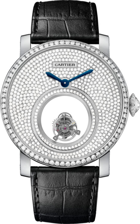 Rotonde de Cartier Mysterious Double Tourbillon Watch HPI00588