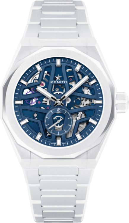 Zenith Defy Skyline Skeleton White Ceramic 49.9301.3620/79.I001