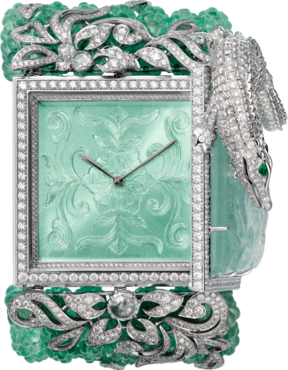 Cartier Creative Jeweled High Jewellery Haute Joaillerie Watch HPI00643