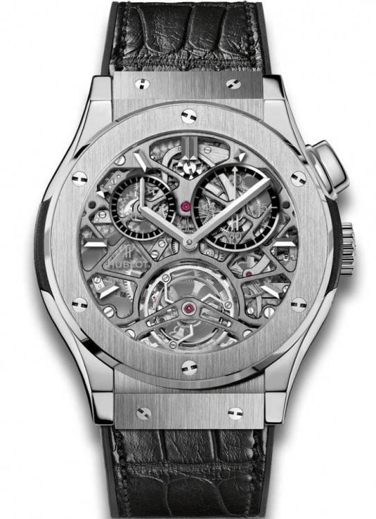 Hublot Classic Fusion Tourbillon Skeleton Titanium 45 506.NX.0170.LR