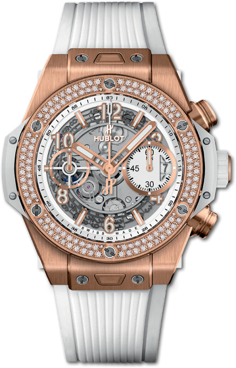 Hublot Big Bang Unico King Gold White Diamonds 441.OE.2010.RW.1104