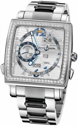 Ulysse Nardin Quadrato Dual Time Perpetual 320-90B-8M/91