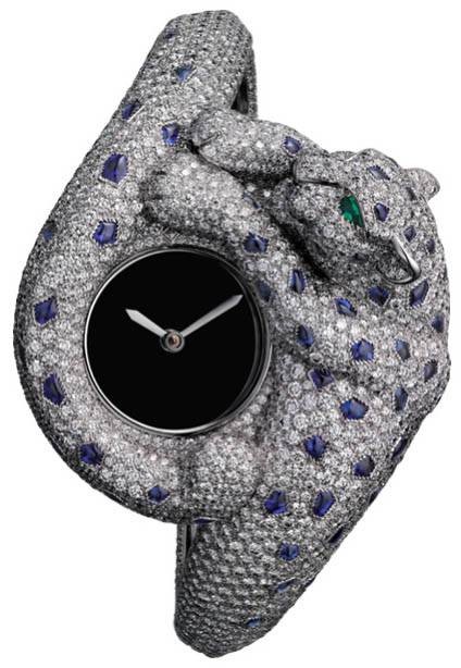 Cartier Creative Jeweled High Jewellery Panthere Mysterieuse Watch HPI00979