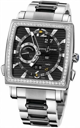 Ulysse Nardin Quadrato Dual Time Perpetual 320-90B-8M/92