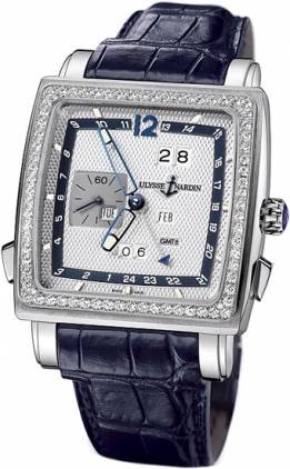 Ulysse Nardin Quadrato Dual Time Perpetual 320-90B/61