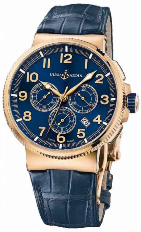 Ulysse Nardin Chronometer Marine Chronograph Manufacture 1506-150/63