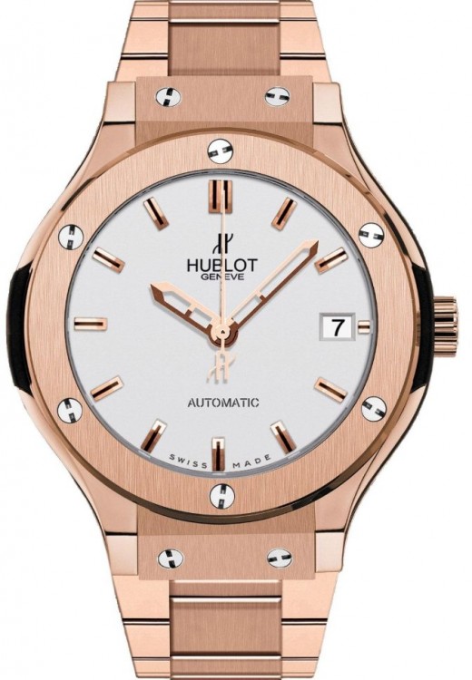 Hublot Classic Fusion King Gold Opalin Bracelet 42 542.OX.2610.OX