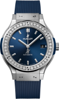 Hublot Classic Fusion Titanium Blue Diamonds 565.NX.7170.RX.1204