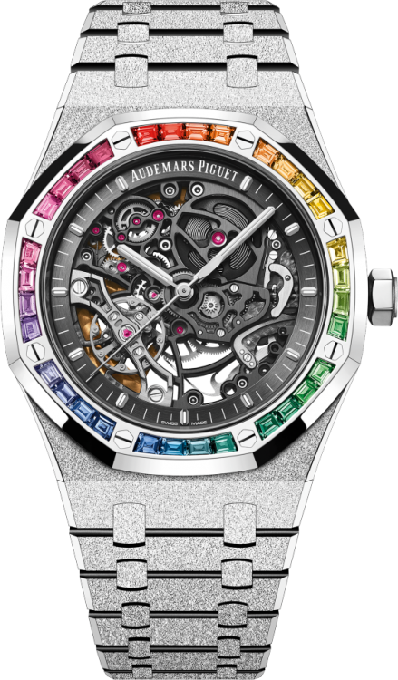 Audemars Piguet Royal Oak Frosted Gold Double Balance Wheel Openworked 15412BC.YG.1224BC.03-B