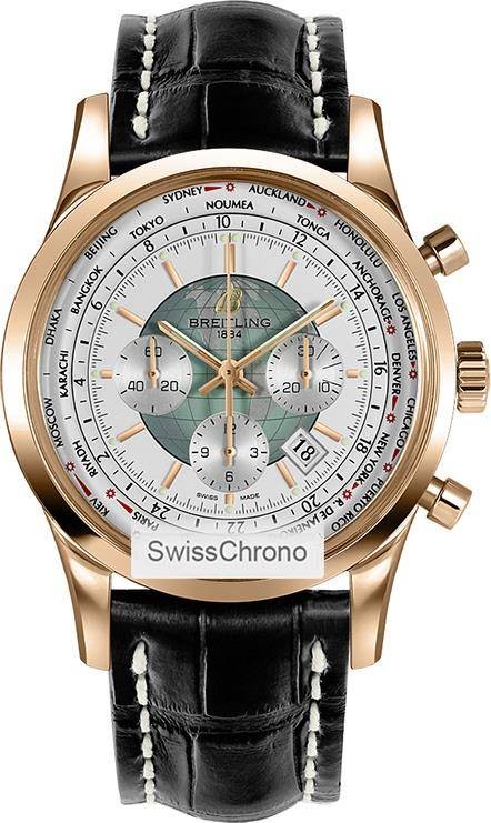 Breitling Transocean Chronograph Unitime rb0510uo/a733-1cd