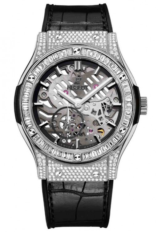 Hublot Classic Fusion Tourbillon Titanium Jewellery 45 505.NX.0170.LR.0904