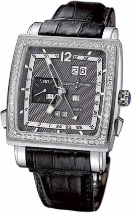 Ulysse Nardin Quadrato Dual Time Perpetual 320-90B/69