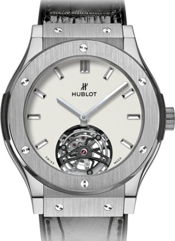 Hublot Classic Fusion Tourbillon Titanium Opalin 45 505.NX.2610.LR