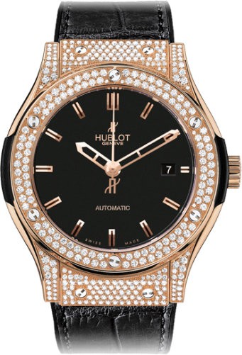 Hublot Classic Fusion King Gold Pave 42 542.OX.1180.LR.1704