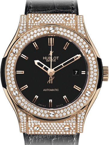 Hublot Classic Fusion King Gold Pave 45 511.OX.1180.LR.1704