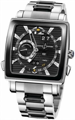 Ulysse Nardin Quadrato Dual Time Perpetual 320-90CER-8M/92