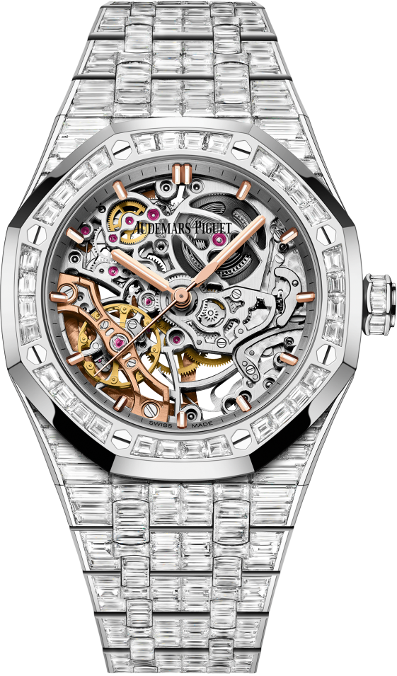 Audemars Piguet Royal Oak Frosted Gold Double Balance Wheel Openworked 15469BC.ZZ.1260BC.01 A Spirit.Watch